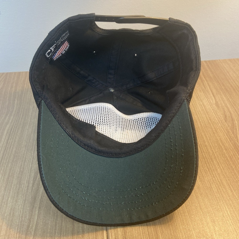 Official Cali-Fame Trump MAKE AMERICA GREAT AGAIN 2016 Black White Baseball Cap - Picture 6 of 7
